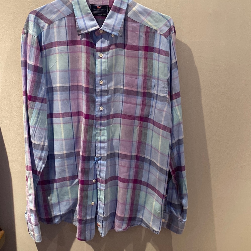 Vineyard Vines Men’s Plaid Shirt